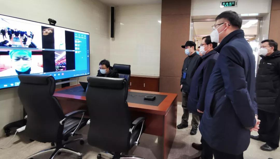 楊金成到七院、七一四所檢查指導疫情防控和復工復產工作