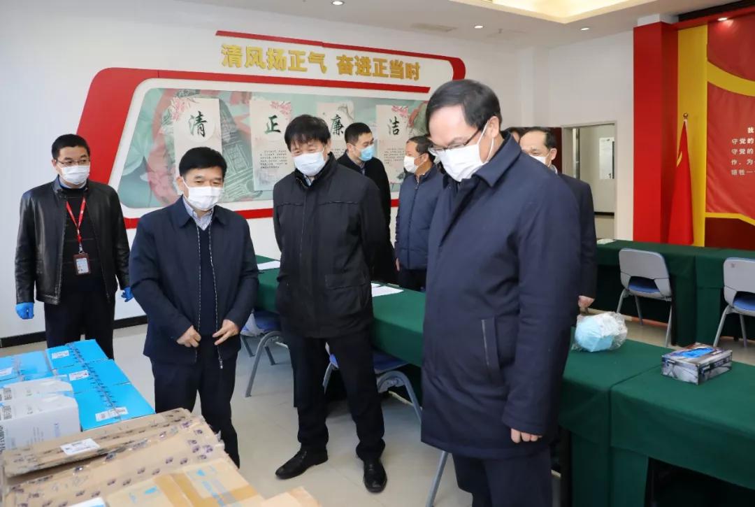 楊金成到七院、七一四所檢查指導疫情防控和復工復產工作