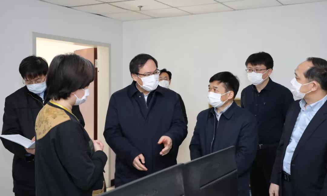 楊金成到七院、七一四所檢查指導疫情防控和復工復產工作